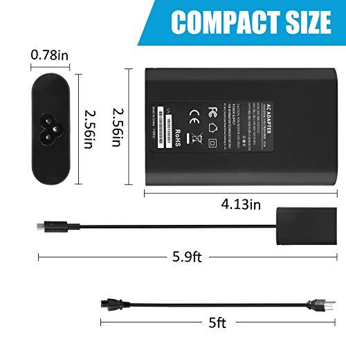 CHLOLMY 65W USB C Type-C AC Charger for Dell LA65NM170, DA30NM150, LA45NM150, 02YKOF, Dell XPS 12 9250, Dell Latitude 11 5175, Latitude 12 7275, Latitude 13 7370, Latitude 14 5480 Power Supply Cord