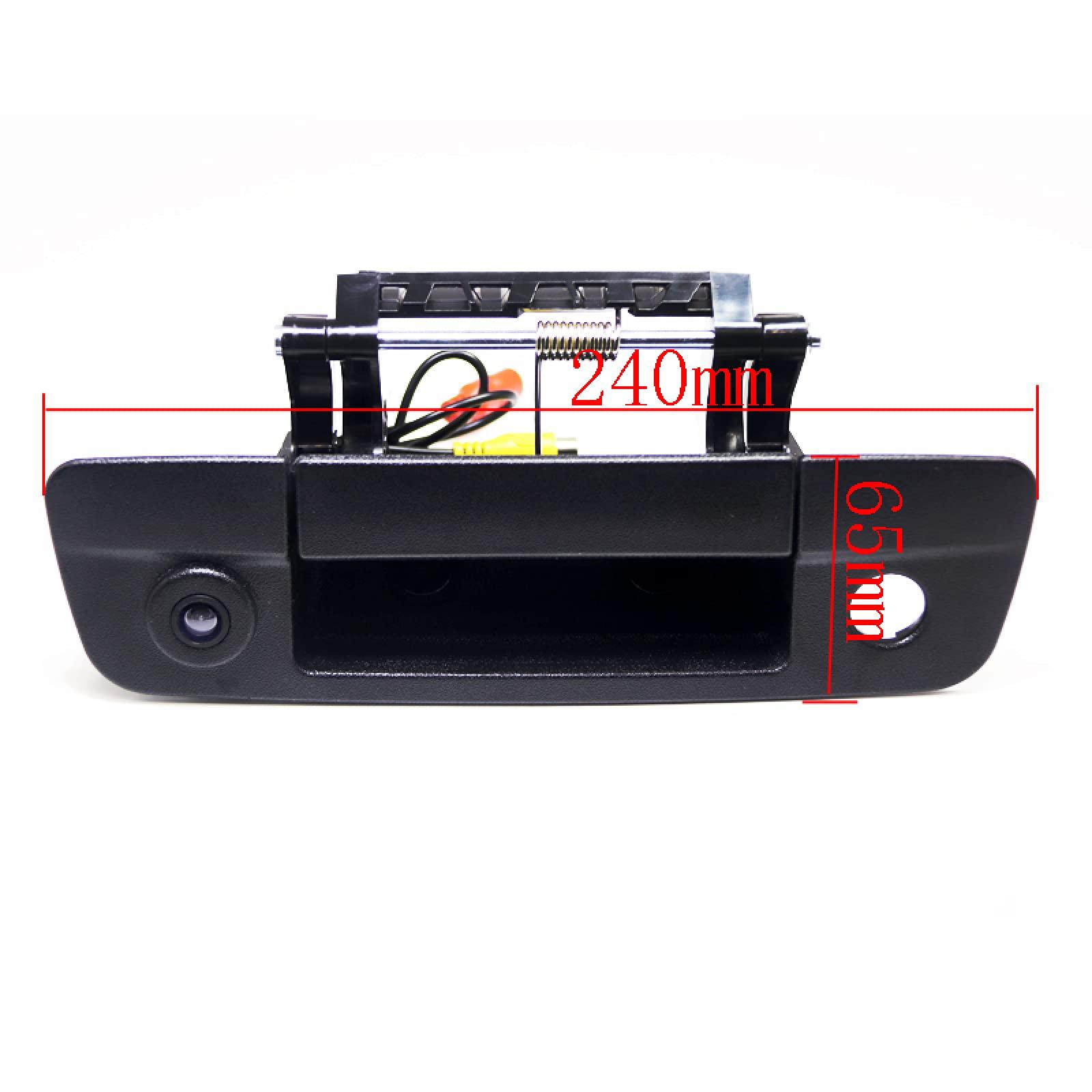 BAWAQAF BAWAQAF Car Reversing Cameras, for Dodge RAM 1500 2500 3500 2009-2015, Dynamic Trajectory Tracks car Rear View Reversing Parking Camera