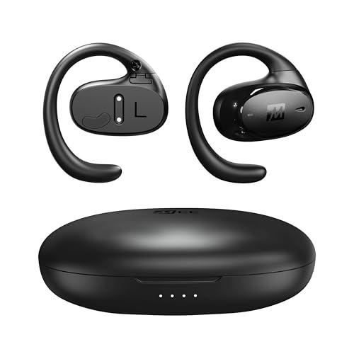 MEE audio MEE audio AirHooks Pro True Wireless Open Ear Sports Headphones Bluetooth Earbuds - Comfortable Sweatproof Non-Isolating Headset Earphones for Safer Workouts & Running