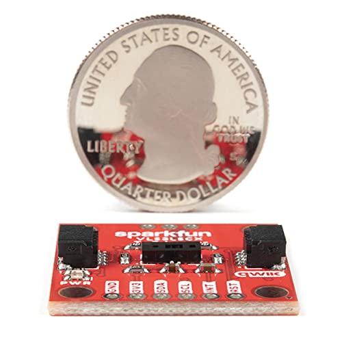 SparkFun SparkFun Qwiic ToF Imager -VL53L5CX-Multizone Distance Measurements -Up to 8x8 Zones w/Wide 63 Diagonal FoV -3D Room Mapping Obstacle Detection Gesture Recognition IoT Laser-Assisted autofocus AR/VR