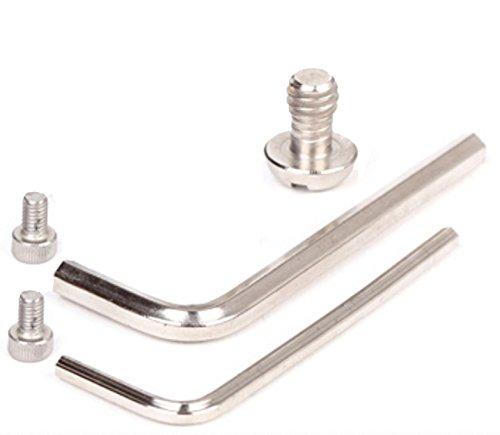 SUNWAYFOTO SUNWAYFOTO DP-50R 50mm QR Plate w Retractable Lip, Compatible with Cameras, Black