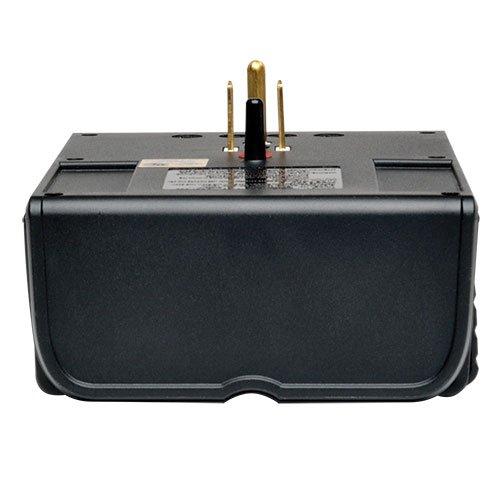 Tripp Lite Tripp Lite 4 Rotatable Outlet Surge Protector Power Strip, Wall Tap, 2 USB Charging Ports, Black, $25,000 Insurance (SK40RUSBB)