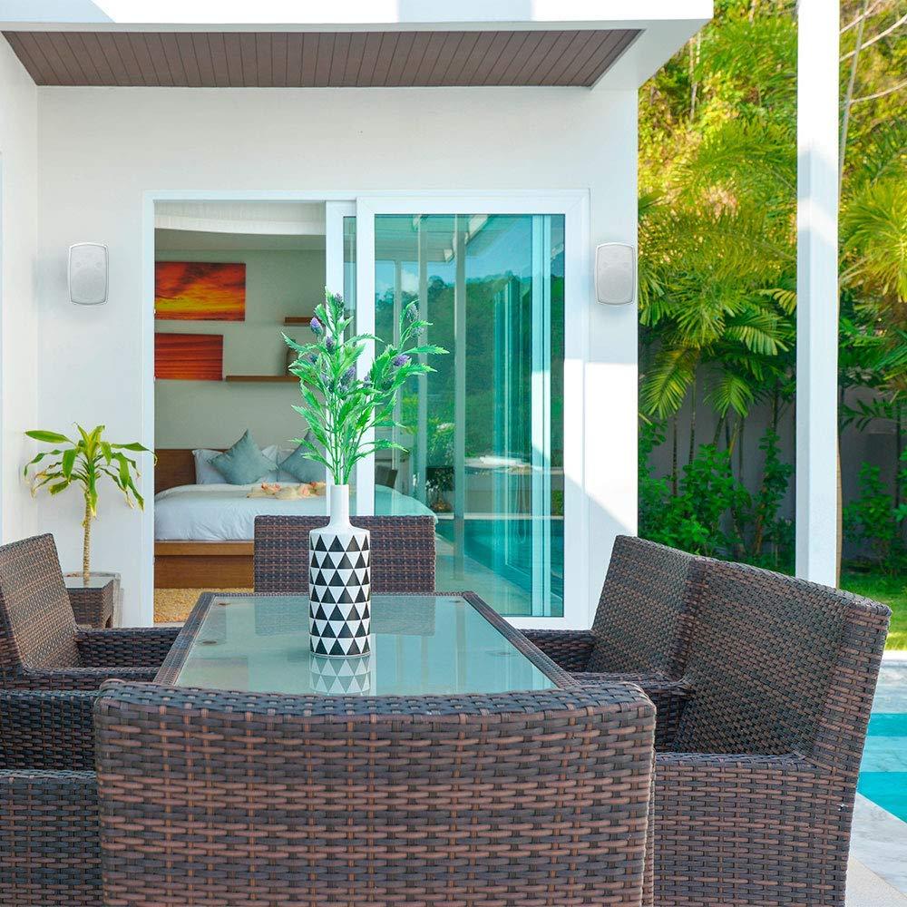 OSD Audio OSD 5.25\" Outdoor Patio Speaker Pair 150W, IP54 Weather Resistant, Full Motion Bracket Black AP525