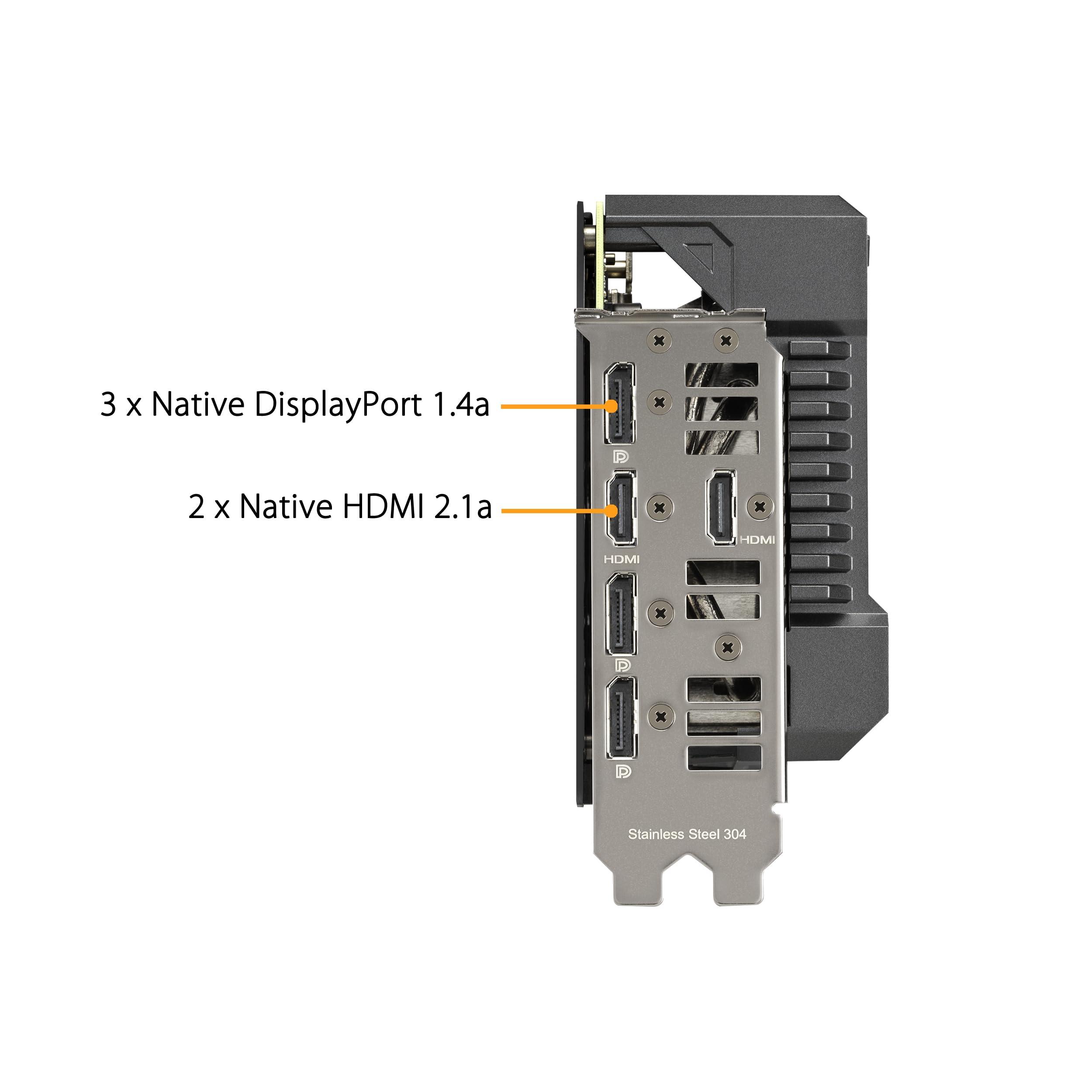 ASUS ASUS TUF Gaming NVIDIA GeForce RTX 4070 Ti Super OC Edition Gaming Graphics Card (PCIe 4.0, 16GB GDDR6X, HDMI 2.1a, DisplayPort 1.4a),RTX4070Ti|OC|Black