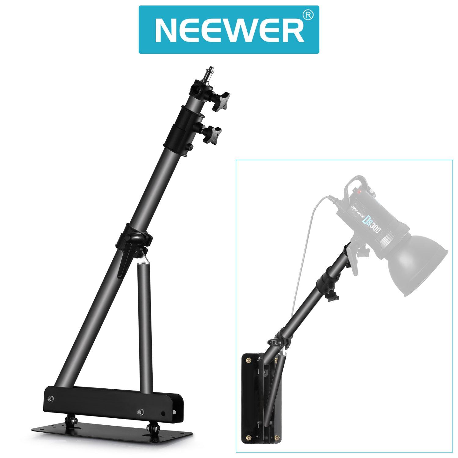 NEEWER Neewer 18 Inch Ring Light with Wall Mounting Boom Arm, 55W Dimmable 5500K Light with 240 LEDs Color Filter, Soft Tube and Carrying Bag for YouTube TikTok Selfies Video Photography