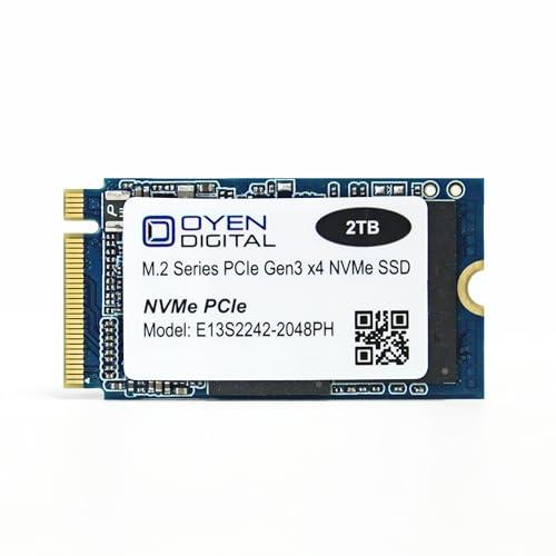 Oyen Digital Oyen Digital 2TB M.2 2242 NVMe PCIe 3D TLC SSD Solid State Drive