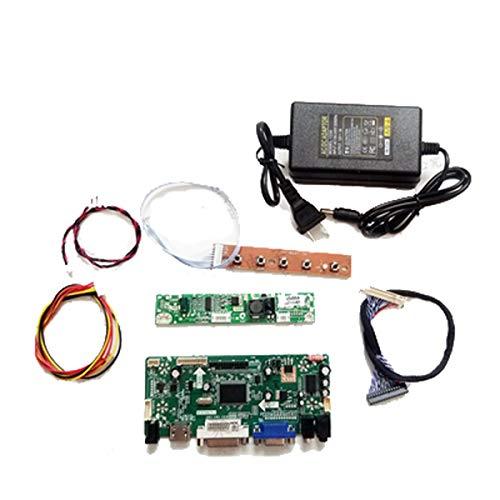 Taidacent Taidacent Universal LVDS Controller Board 10-65 Inch LCD Screen HDMI DVI VGA to LVDS Driver Board DIY Notebook Display Kit (18.5-27 inch 1080P Universal 8 kit)