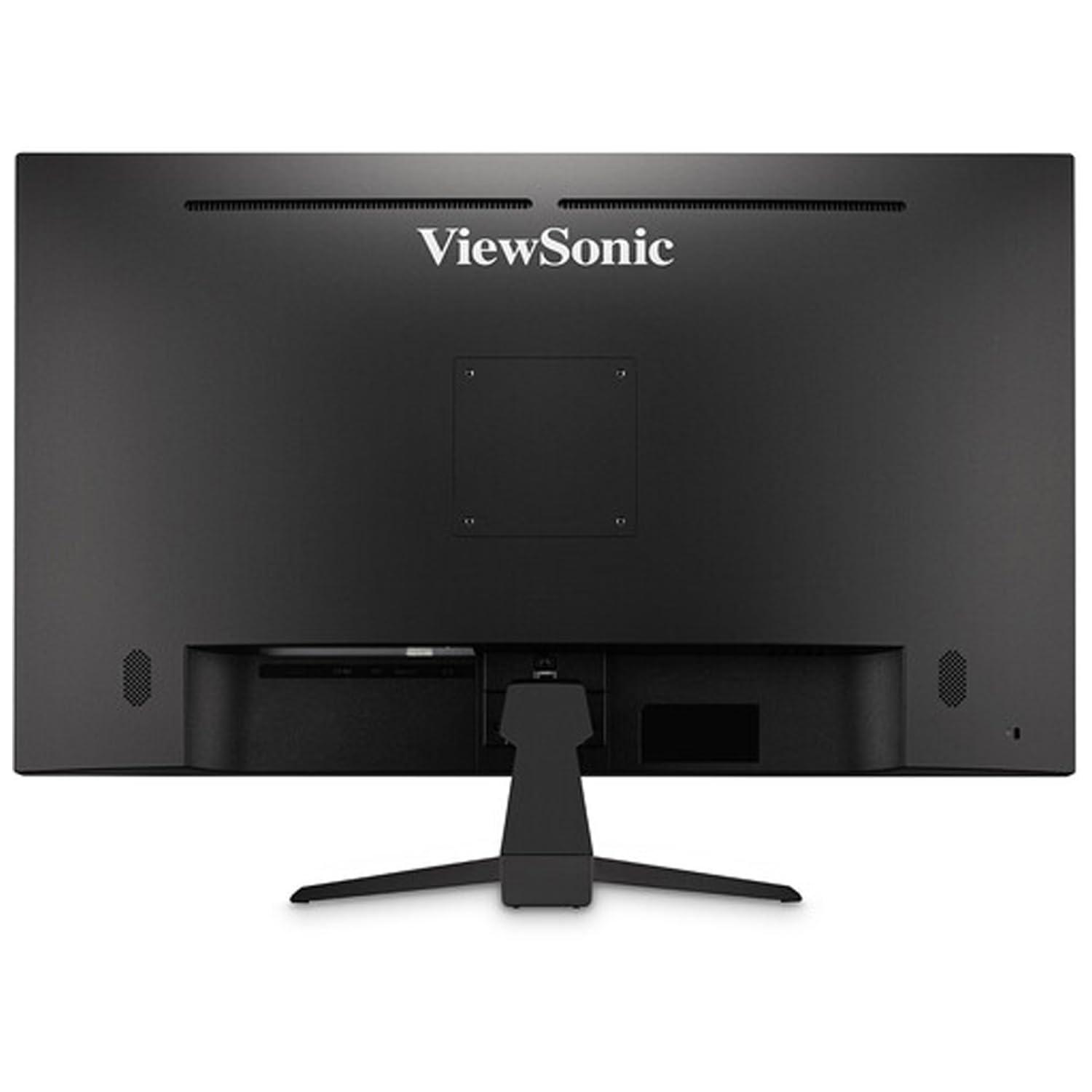 ViewSonic ViewSonic VX3267U-4K 32-inch 3840 x 2160 UHD 4K LCD IPS Monitor, 2-Pack Bundle with Ultra-Thin Bezel, Eye-Care, USB-C, HDMI, DisplayPort, Speakers, Desk Mount Dual Monitor Stand