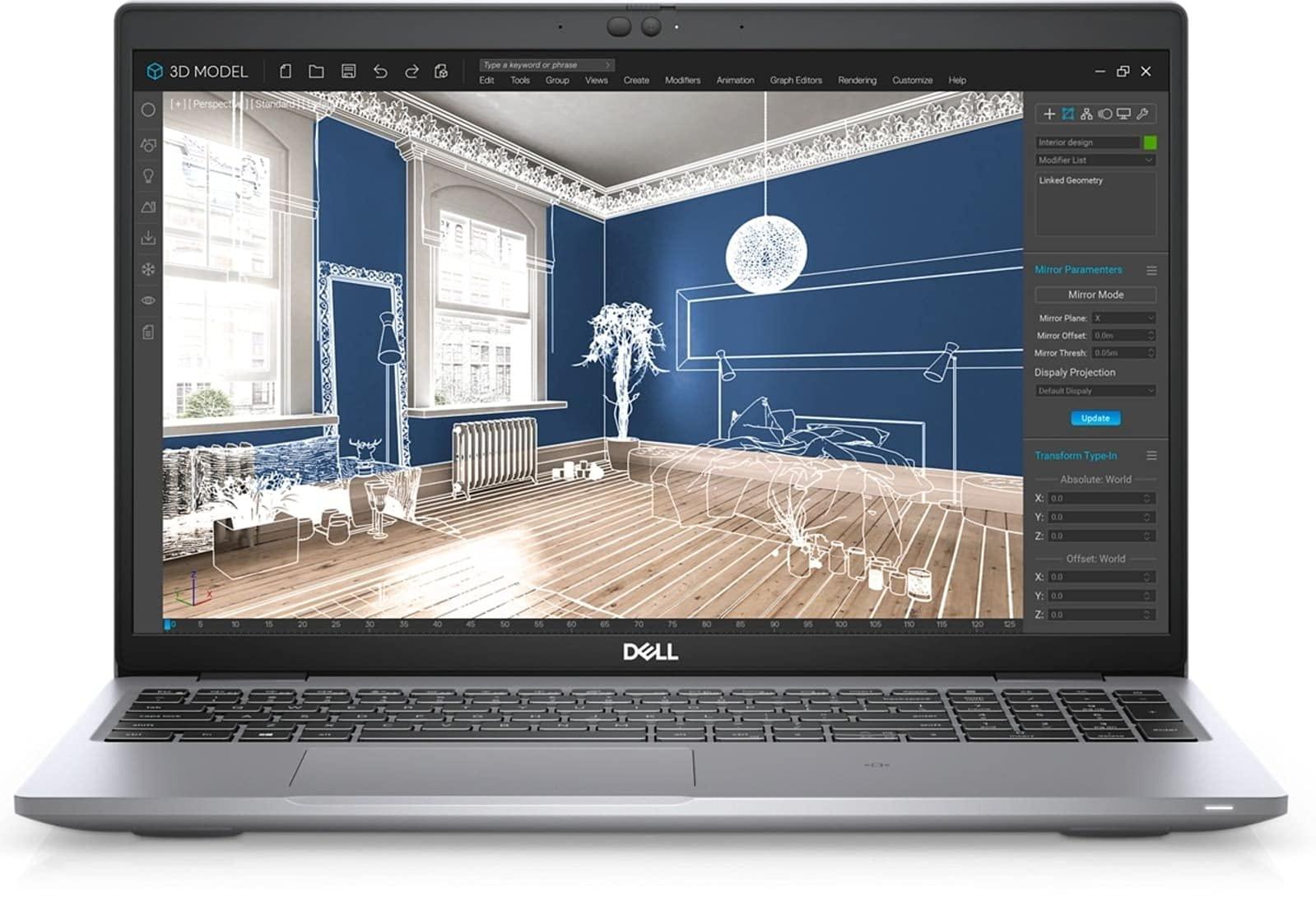 Dell Dell Precision 3560 Workstation Laptop | 15.6" 1920x1080 FHD | Core i5-1145G7-256GB SSD Hard Drive - 16GB RAM | 4 cores @ 4.4 GHz Win 11 Home Silver (Renewed)