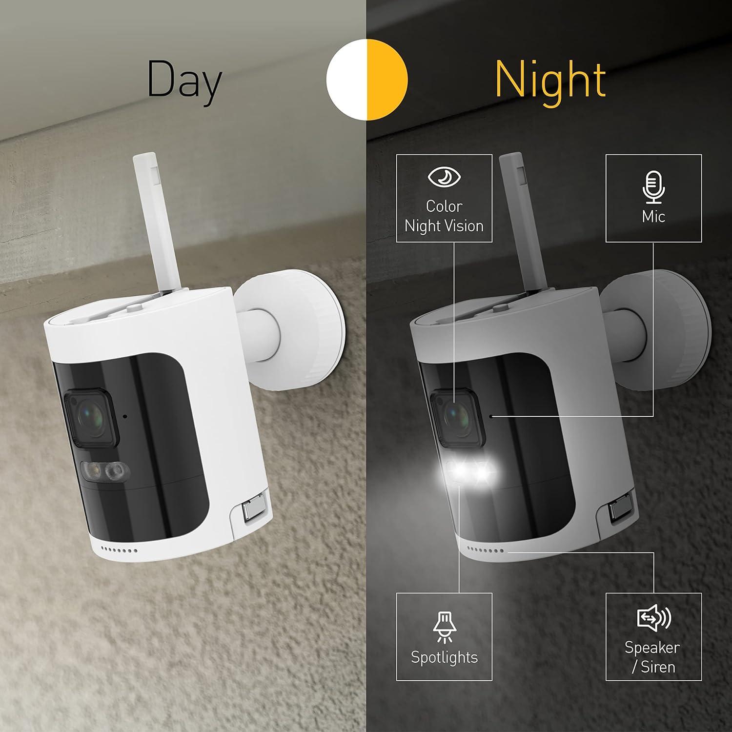 Swann AllSecure600 3 Camera 8 Channel 2K Wire-Free HD Wireless NVR Security System