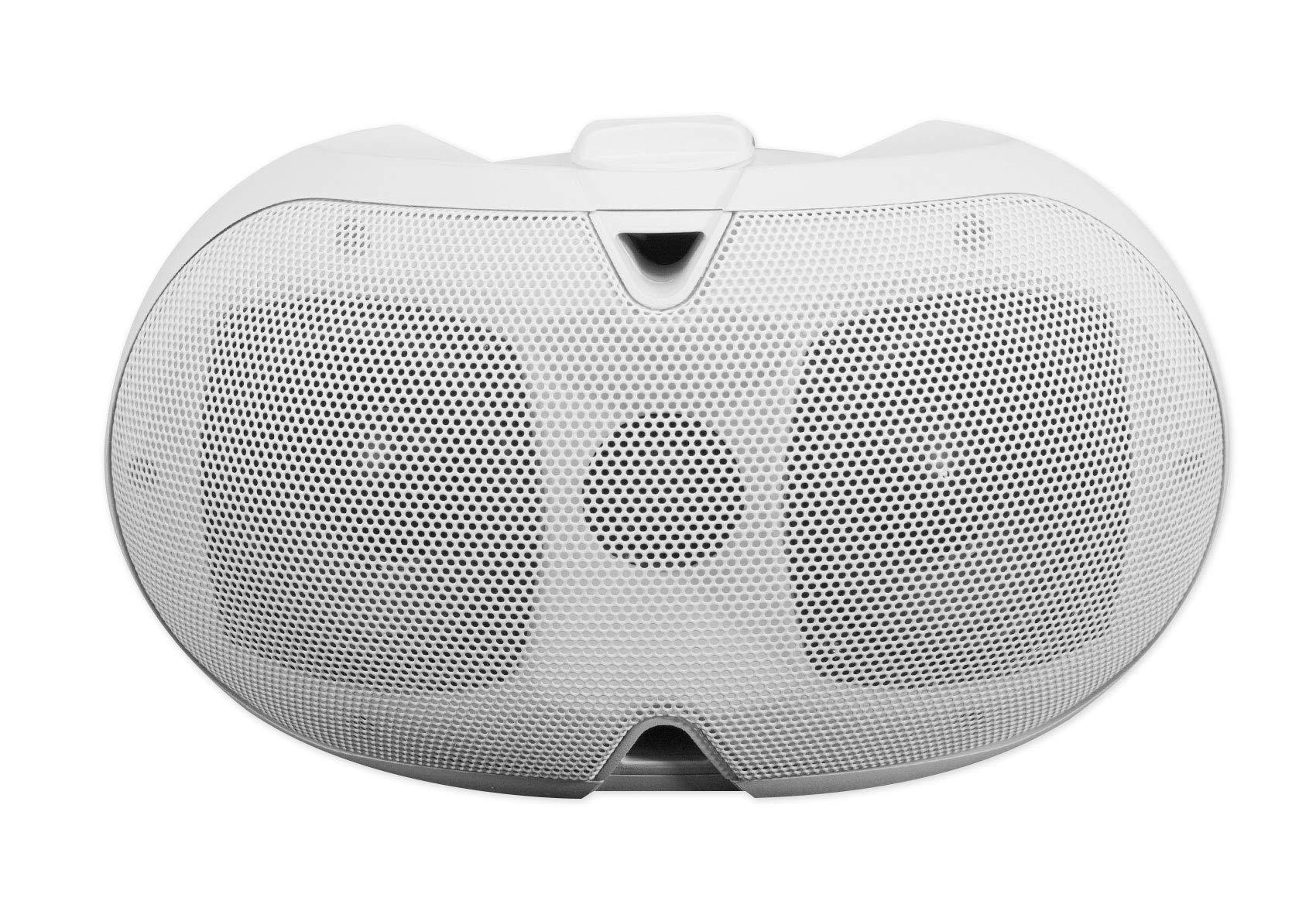 Rockville Rockville D4-70 White Dual 4\" 70 Volt Commercial/Restaurant Wall Mount Speaker