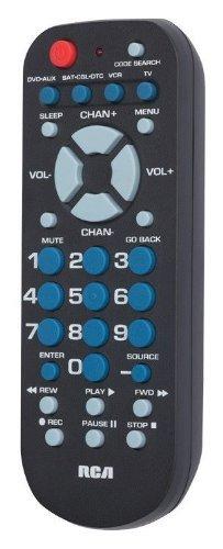 RCA RCA RCR504 / RCR504BR / RCR504BR Universal Remote Control with 4 Functions