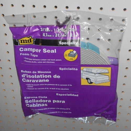 M-D Building Products M-D Building Products 2352 Camper Seal Tape, 3/16-by-1-1/4-Inch by 30 feet, Gray