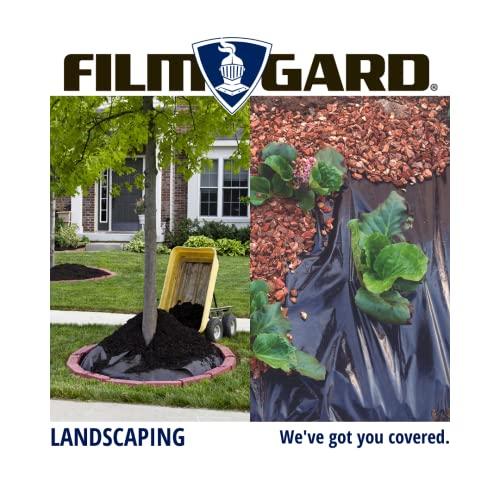 Film-Gard Film-Gard 626170 Consumer Plastic Sheeting 10 Width x 25 Length x 4 mil thick, Clear