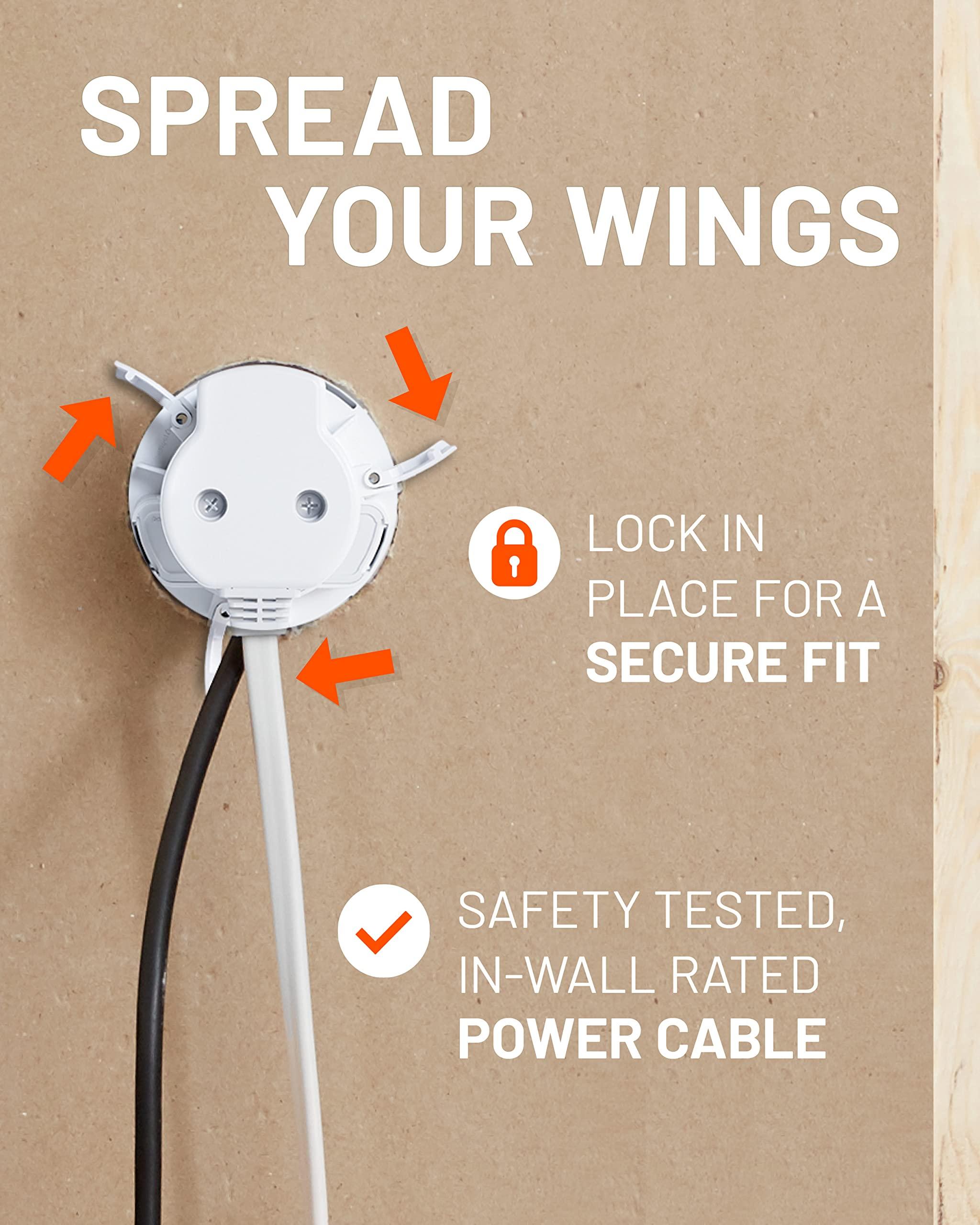 ECHOGEAR ECHOGEAR XL Full Motion TV Mount & in Wall Cable Management Kit