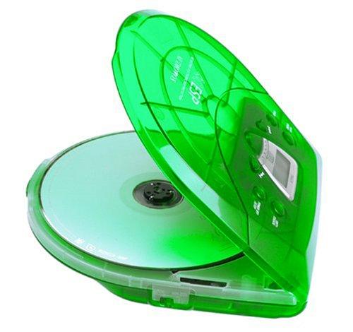Audiovox Audiovox CE-145G Personal CD Player with 40-Second Anti-Skip Protection (Translucent Green)