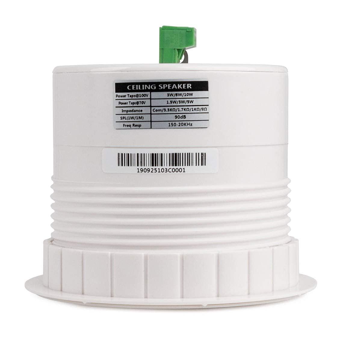 Pure Resonance Audio Pure Resonance Audio C3 3" Micro Ceiling Speaker with Easy-Mounting Ring