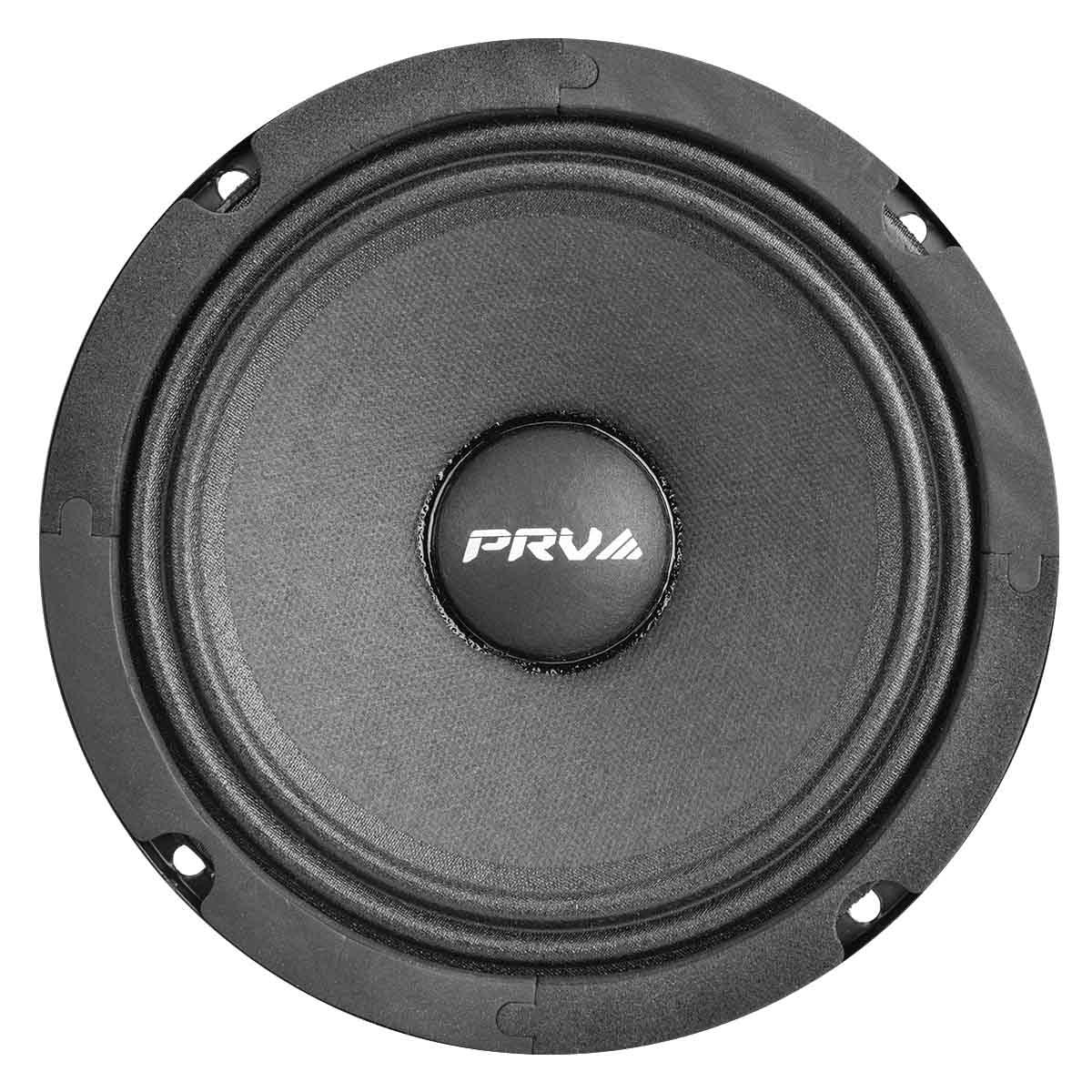 PRV AUDIO PRV AUDIO 6.5 Inch Shallow Midrange Speaker, 6MR200A, 200 Watts, 8 Ohm Shallow Mount Car Audio Slim Speaker, 1.5 in Voice Coil, Compact for Doors (Single)