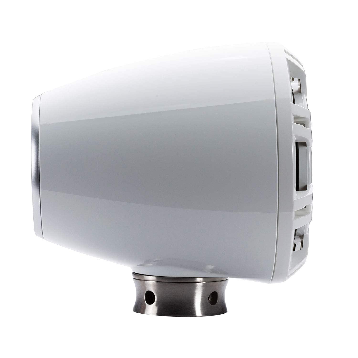 KICKER KICKER KMFC 9-Inch Tower System Speakers - White (Renewed)