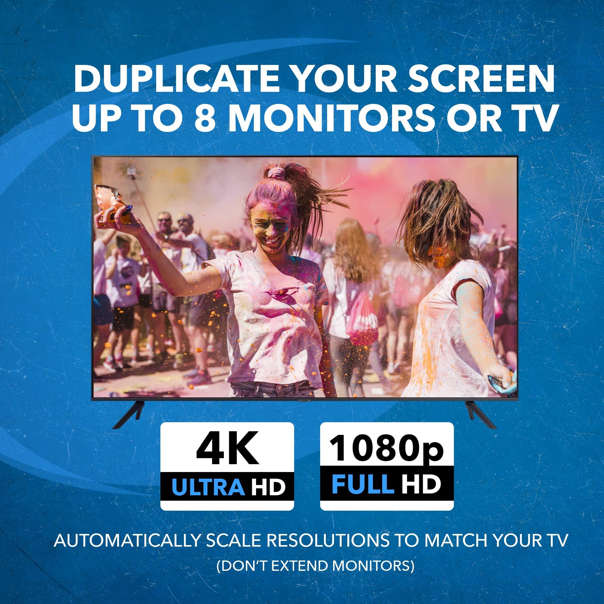 OREI OREI 4K 1 in 8 Out HDMI Splitter 4:4:4 8-bit - HDMI 2.0, HDCP 2.2, 18 Gbps, 4K @ 60Hz HDMI Duplicator/Distributor UltaHD High Resolution (1x8)