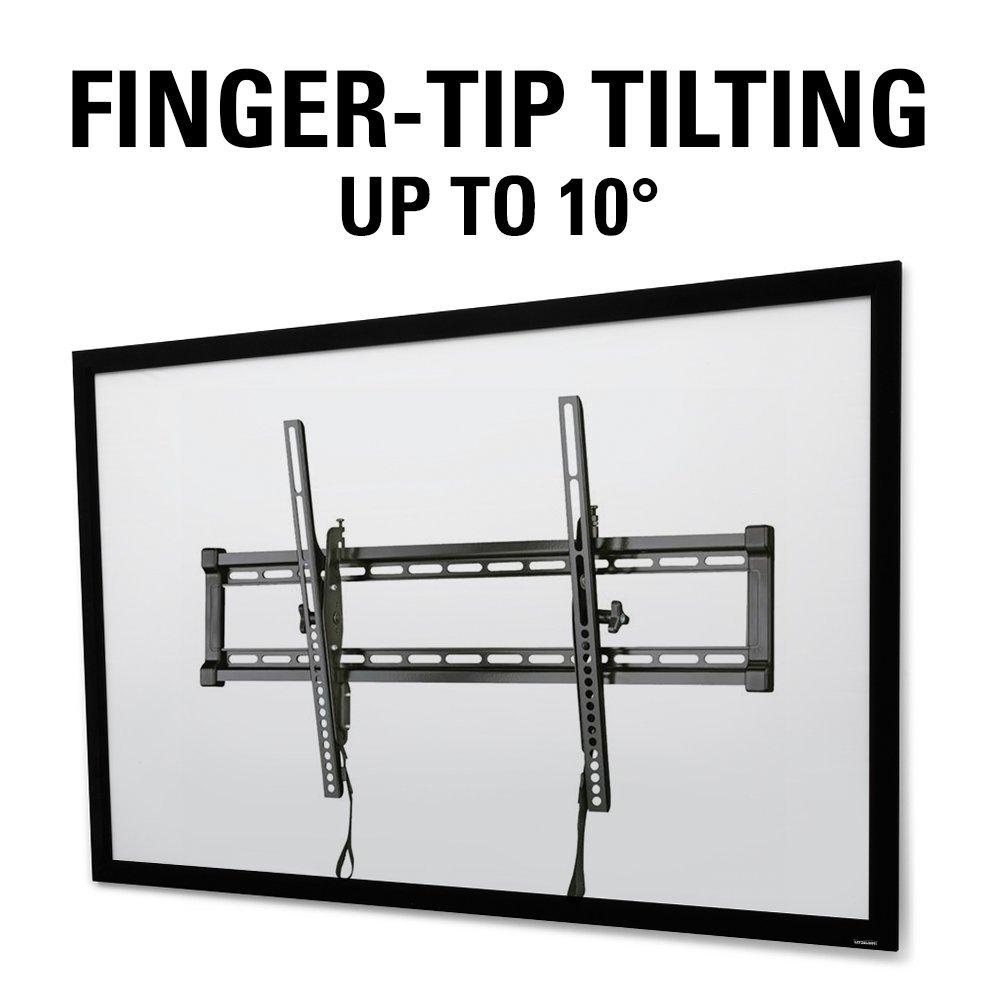 Sanus SANUS Universal Low Profile Tilt TV Wall Mount with in-Wall TV Power and Cable Management Kit