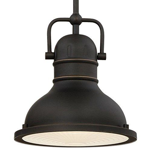 Westinghouse Lighting Westinghouse 63082A Boswell Pendant, Mini, Oil Rubbed Bronze w/Highlights