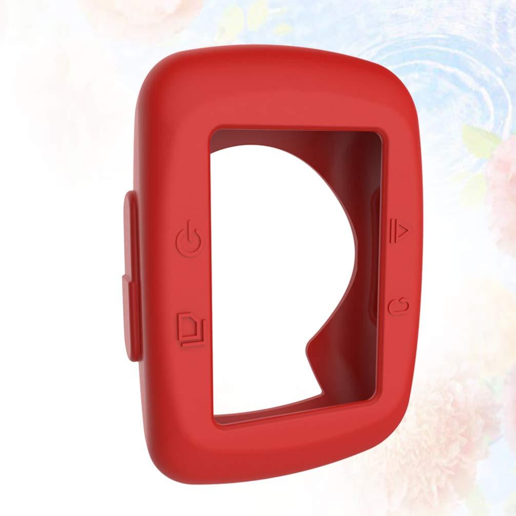 Hemobllo Edge Protective Case Compatible for Garmin Edge 200 500 Cycling Bike Computer Cases Cover Shell Protective Case Cover (Red) Edge Bike Computer Shell