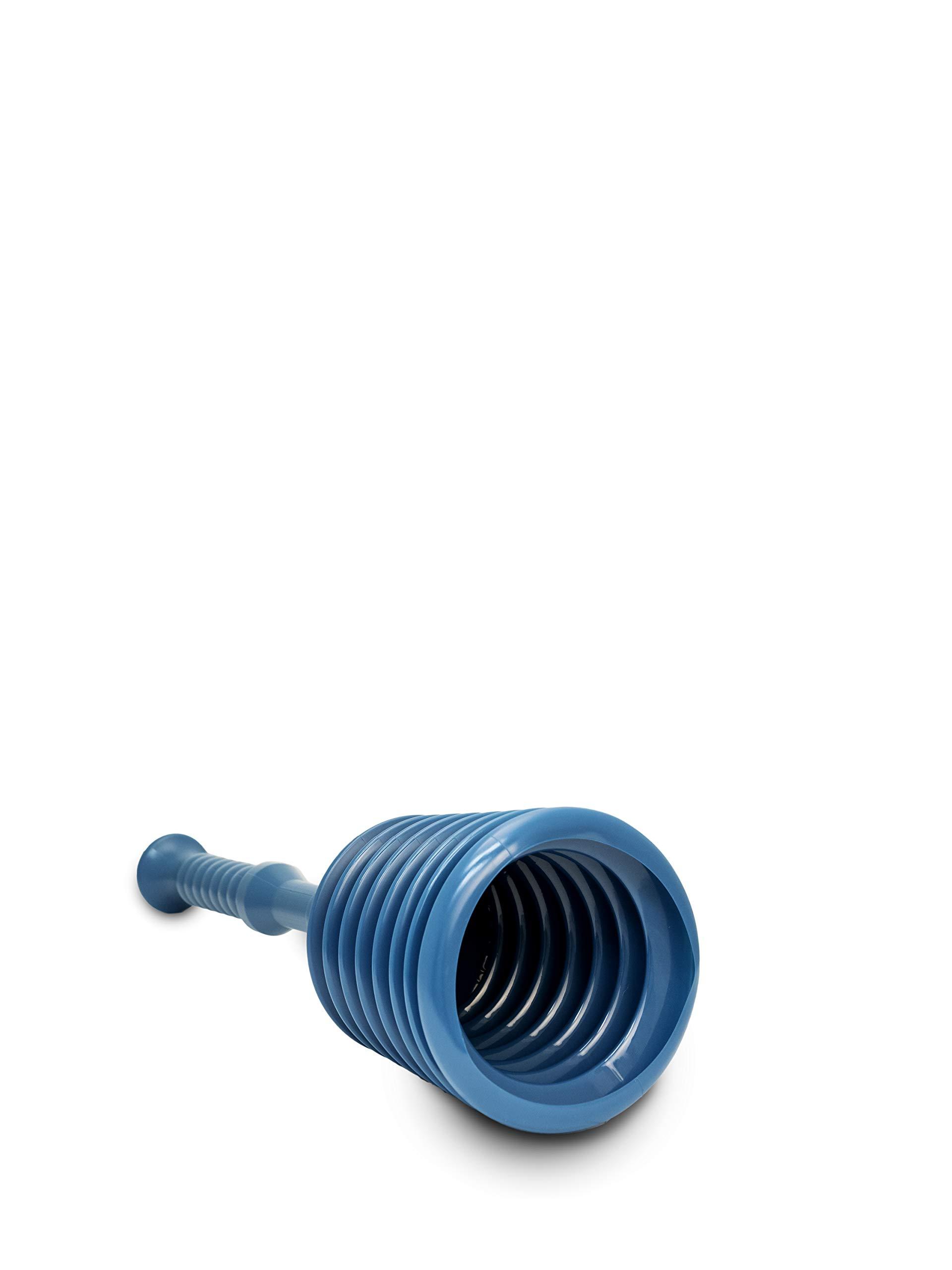 Master Plunger Master Plunger MP200 Sink & Drain Plunger for Kitchen Sinks, Bathroom Sinks, Showers, Bathtubs, and Waste Pipes. Strong Heavy Duty Design with Large Bellows Commercial & Residential Use, Teal