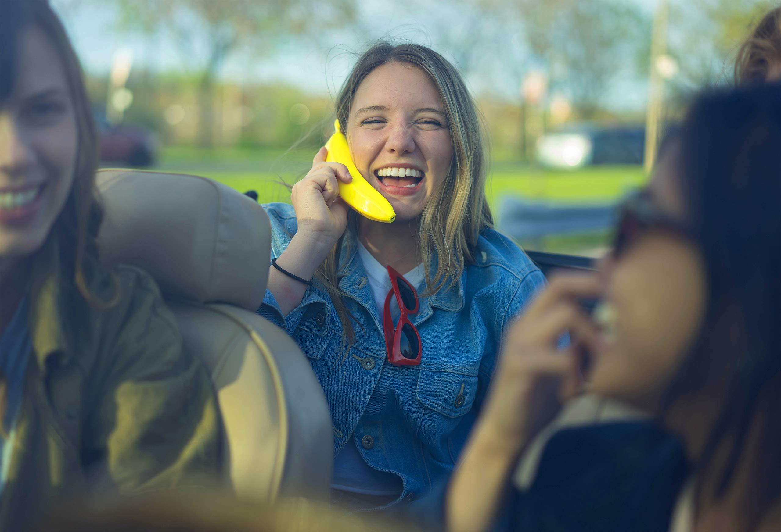 Banana Phone Banana Phone Bluetooth Handset for iPhone and Android Mobile Devices (Single Banana)