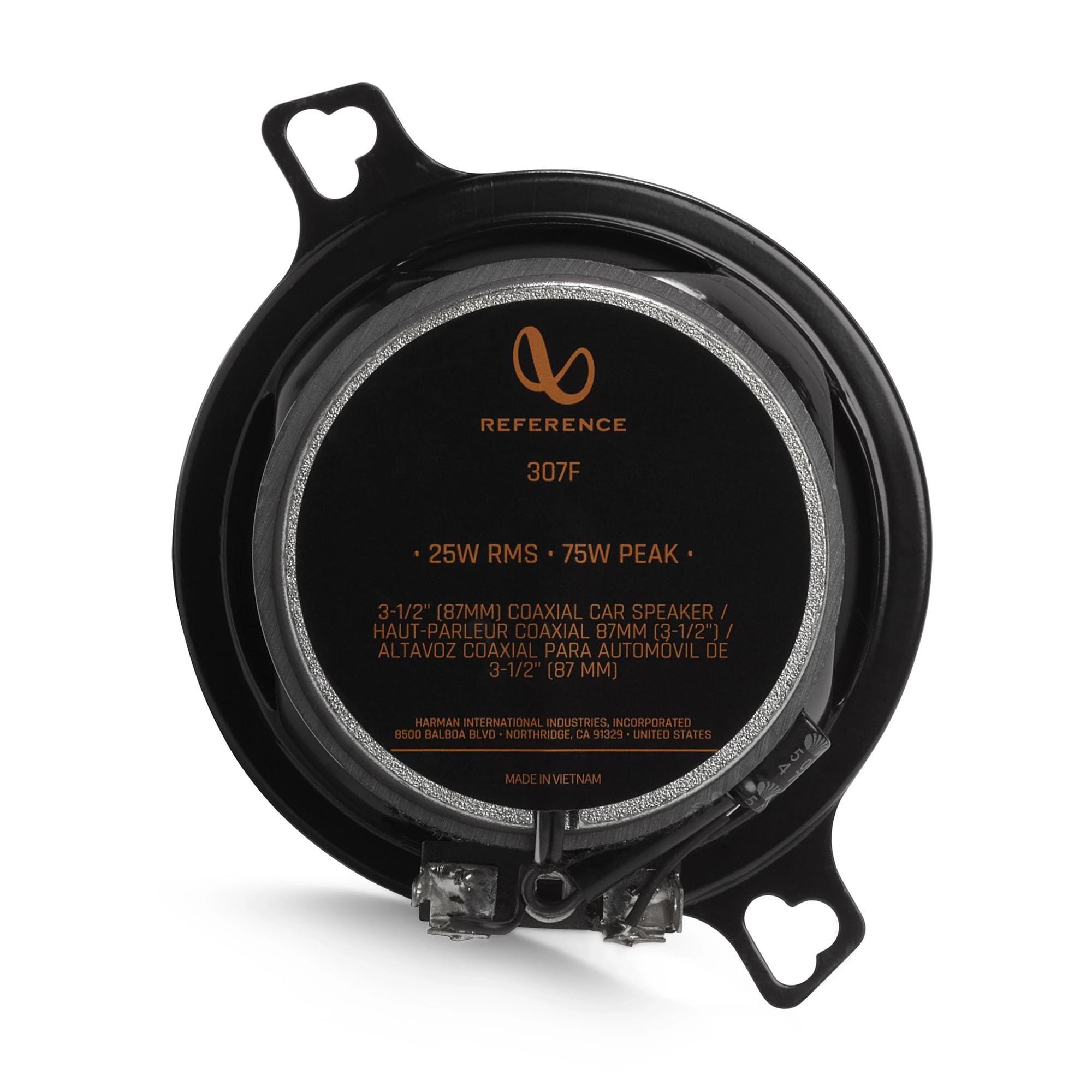 Infinity Infinity REF307F Reference Series 3.5\" Extreme-performance automotive coaxial speakers