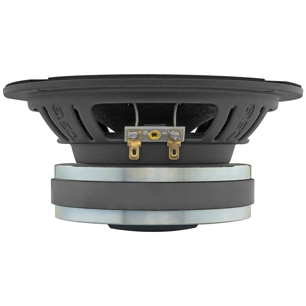 DS18 DS18 6PRO300MB-4 PRO 6.5\" Mid-Bass Loudspeaker 300 Watts Max Power 150 Watts RMS 4-Ohm - Powerful Midbass Speaker for Pro Car Audio Sound System - 1 Speaker