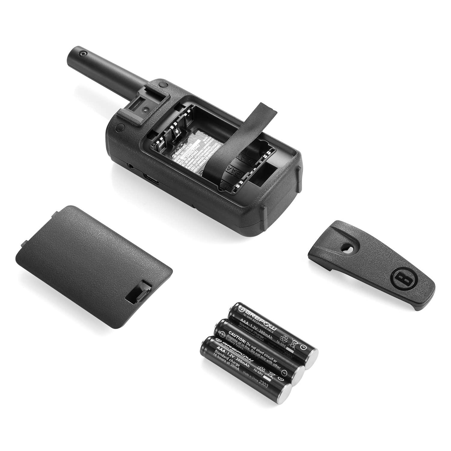 Bushnell Bushnell LPX150 Walkie Talkie Radio - Reliable Quality, Rugged Design, 0.5W Power for 20 Miles of Range, Two Way Radios Equipped for Wherever Life Takes You (2 Pack)