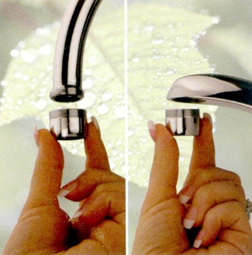 New Resources Group 10 pc Lifesaver Pro-PACK 2.0 GPM Faucet Aerator Dual Threaded/Full Flow Aerated Stream