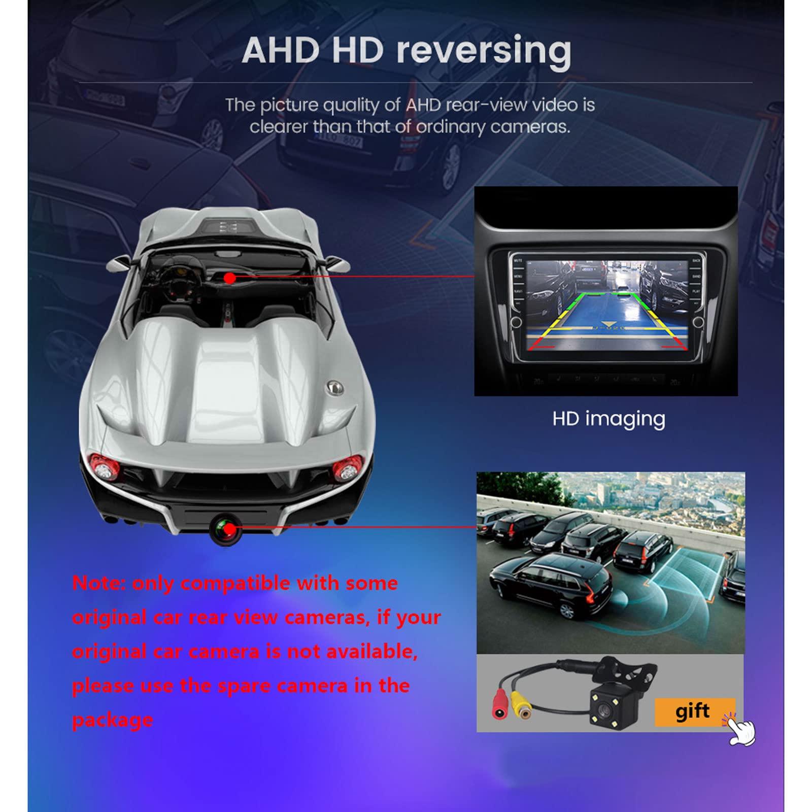 ZYLR ZYLR Double Din Car Stereo 9 Inch Touch Screen for Honda Odyssey 2015-2020 Support Steering Wheel Control/Carplay/Android Auto/DSP/RDS/FM Car Radio with Backup Camera and Adapter,K500s 4g+64g