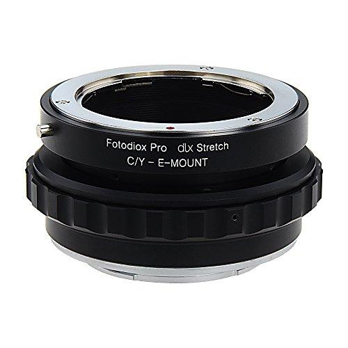 Fotodiox Fotodiox DLX Stretch Lens Mount Adapter - Contax/Yashica (CY) SLR Lens to Sony Alpha E-Mount Mirrorless Camera Body with Macro Focusing Helicoid and Magnetic Drop-in Filters