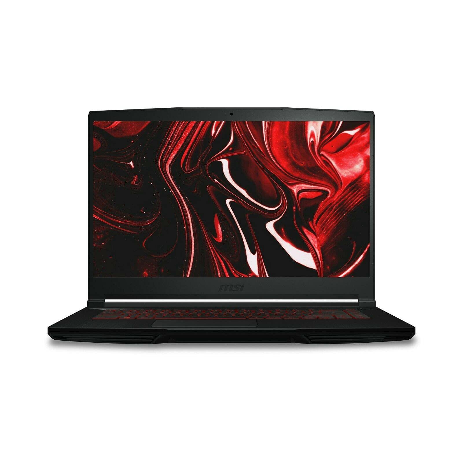 MSI MSI Newest GF63 Thin Gaming Laptop, 15.6" FHD 144Hz, Intel i5-11400H, RTX 3050, 32GB RAM, 1TB NVMe SSD, Windows 11, Aluminum Black
