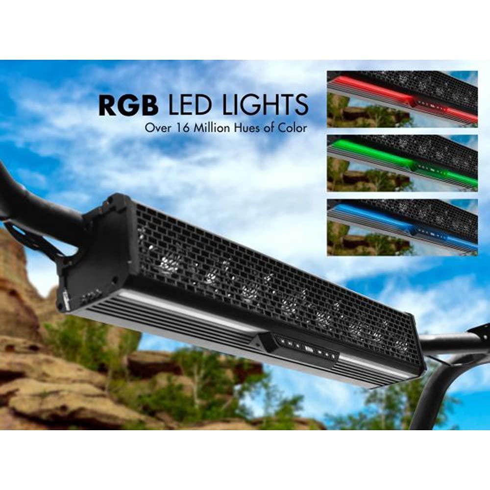 BOSS Audio Systems BOSS Audio Systems BRT27A ATV UTV Sound Bar System - 27 Inch Wide, IPX5 Rated Weatherproof, Bluetooth, Amplified, 3 Inch Speakers