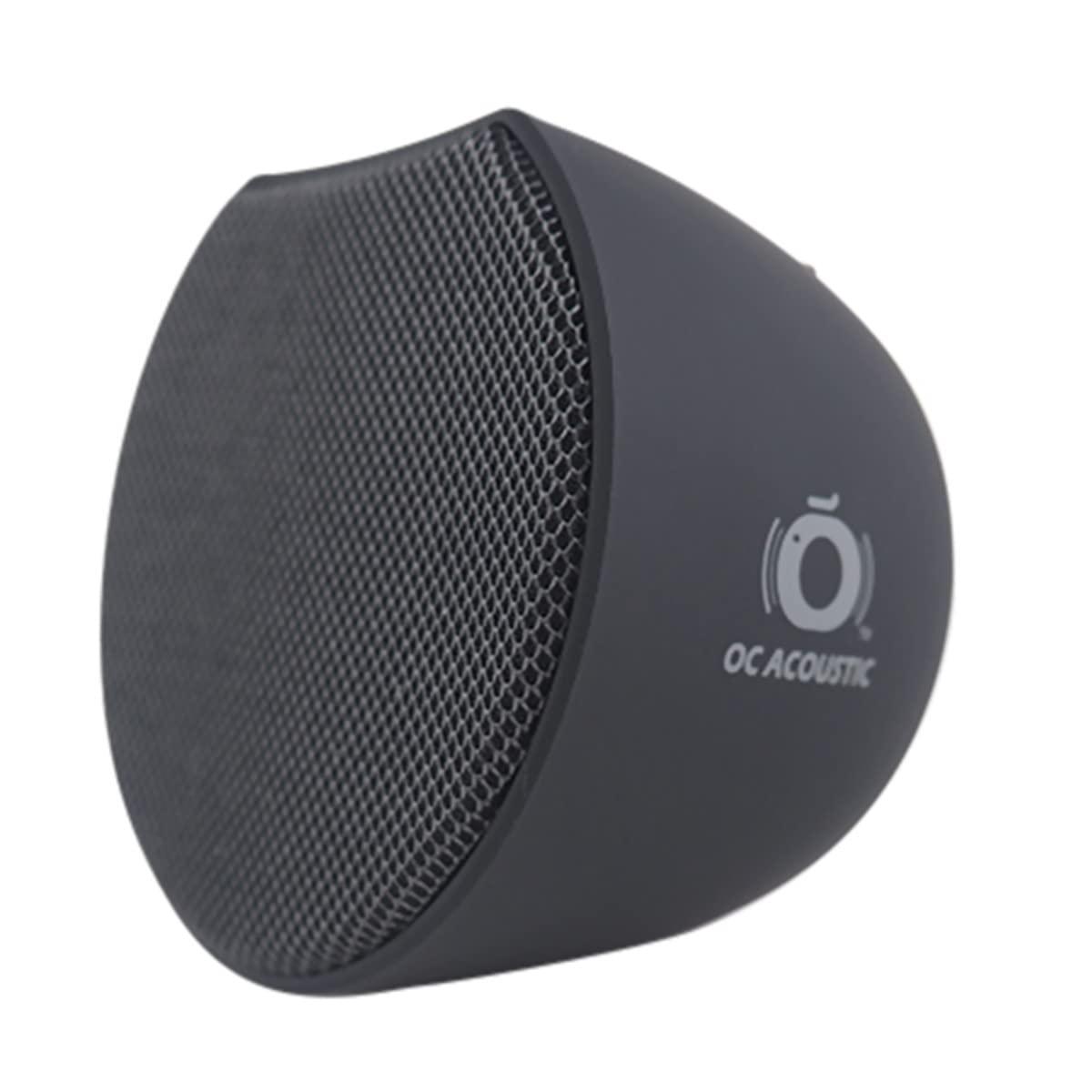 OC Acoustic OC Acoustic Newport Plug-in Outlet Wireless Bluetooth Speaker with Built-in USB Type-A Charging (Black)