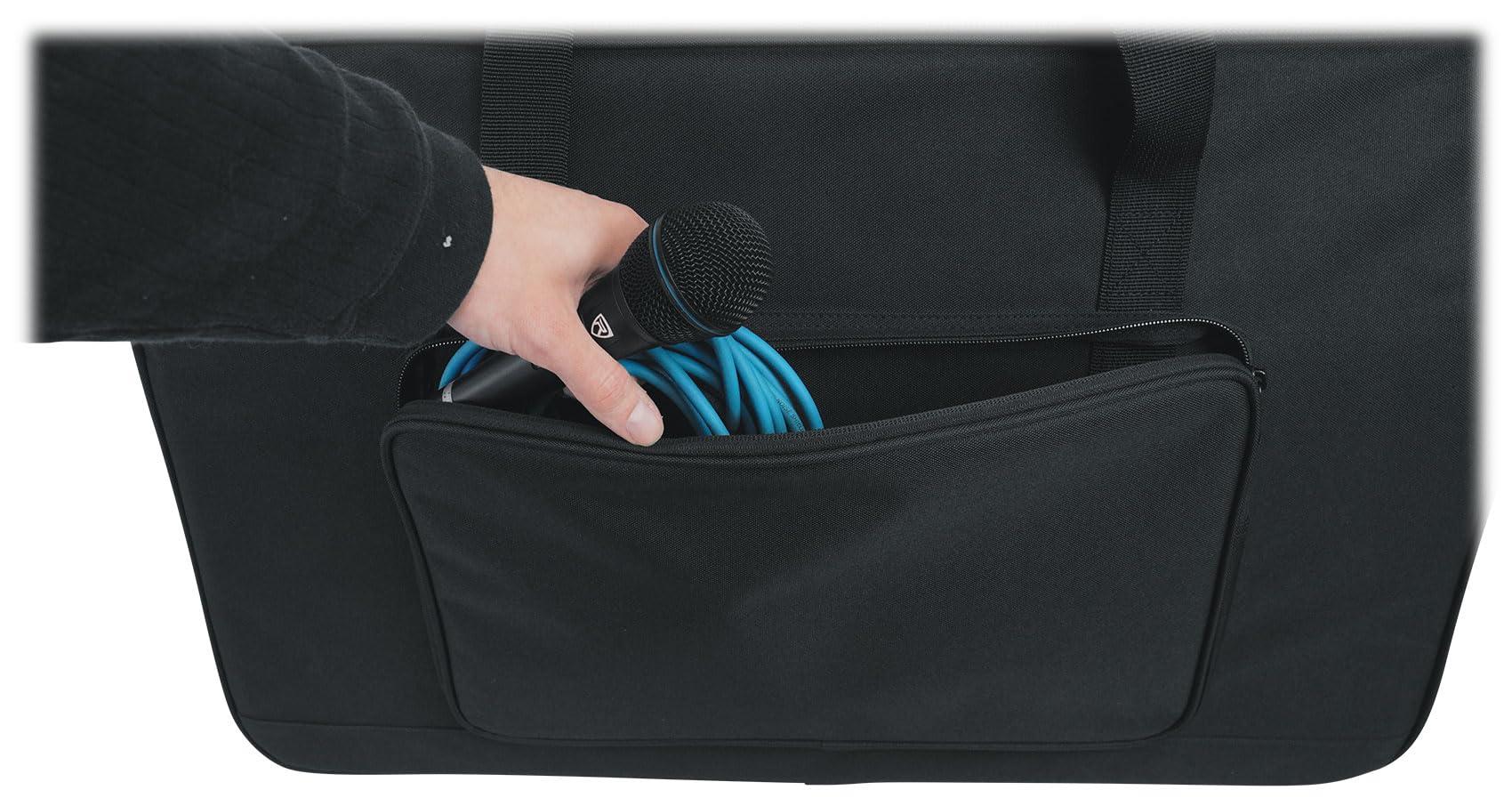 Rockville Rockville SB12 v2 Rolling Travel Bag w/Wheels for Most 12\" DJ PA Speakers+Stands