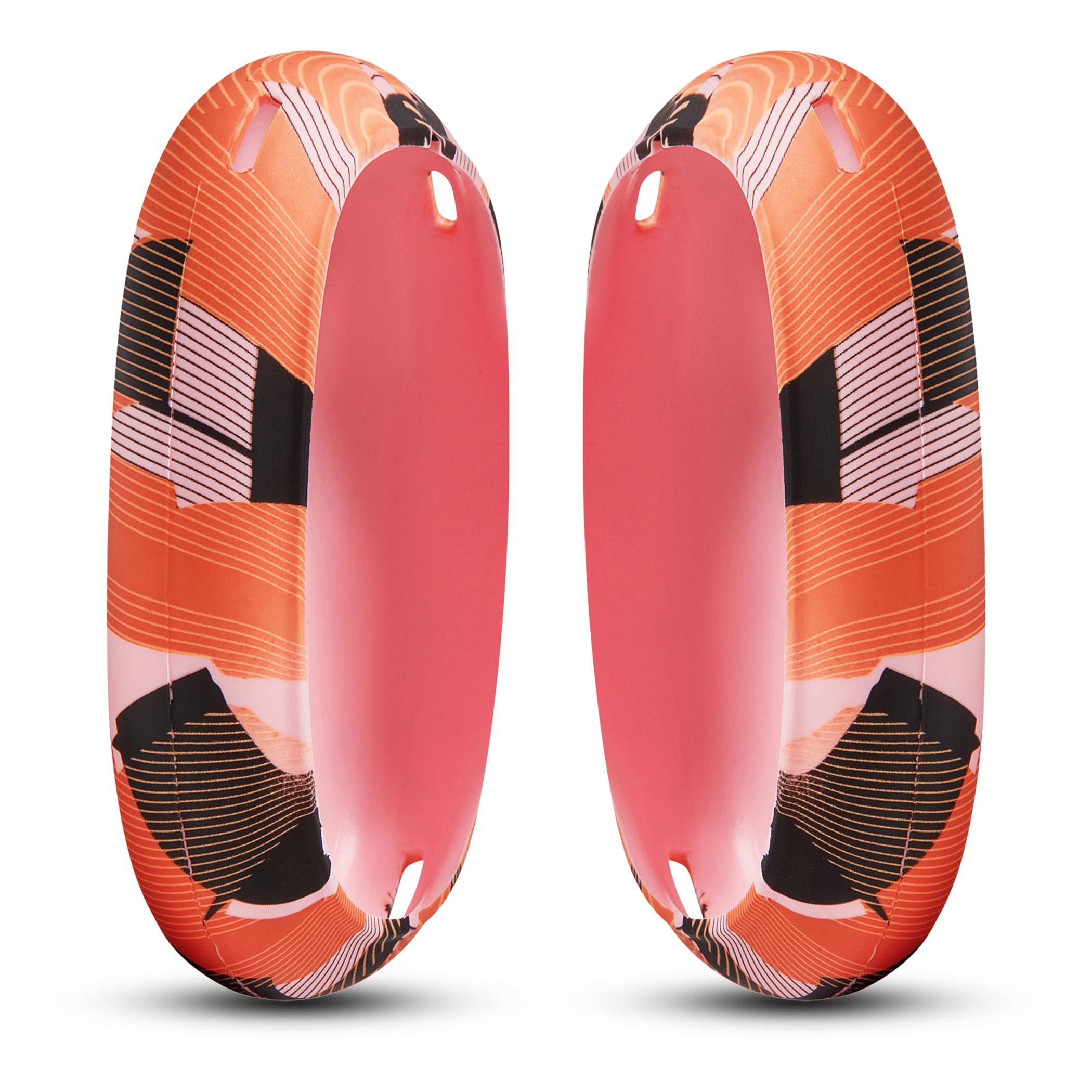 WC WC ShellZ Max - Protective Headphone Exterior Shell Covers for Airpods Max Made by Wicked Cushions | Made with Premium Silicone | Orange Prism