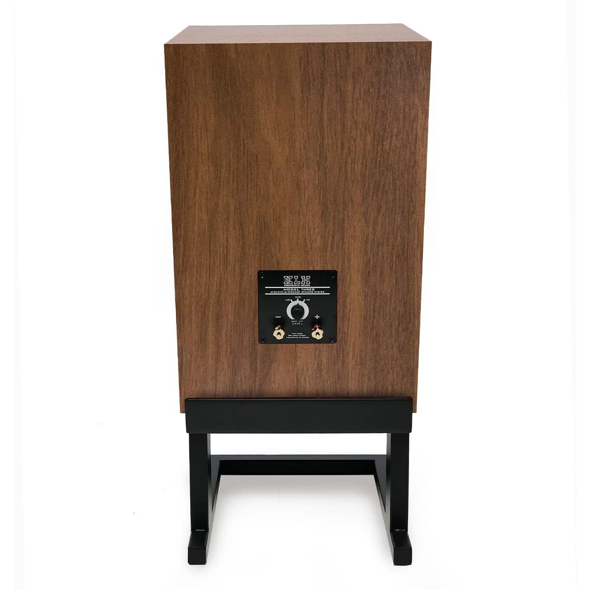 KLH KLH Model Three 2-Way 8-inch Acoustic Suspension Bookshelf Speaker - Each (English Walnut)