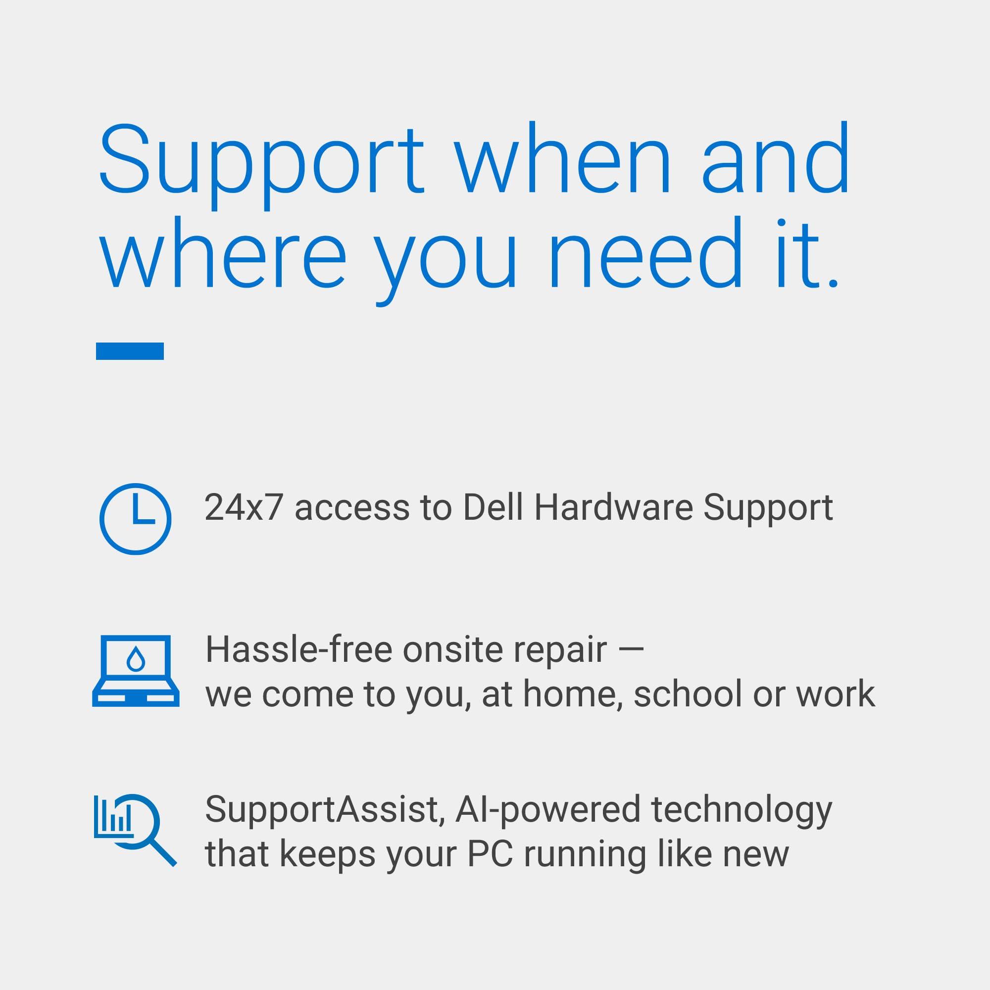 Dell Dell Inspiron 3030 Desktop - Intel Core i7-14700 Processor, 16GB DDR5 RAM, 1TB SSD, Intel UHD 770 Graphics, Windows 11 Pro, Onsite & Migrate Service - Mist Blue