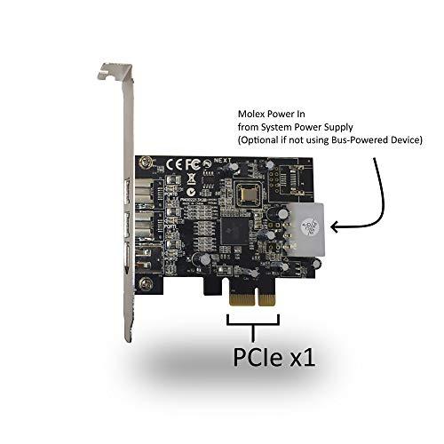 Vantec Vantec 2+1 FireWire 800/400 PCIe Combo Host Card (UGT-FW210)