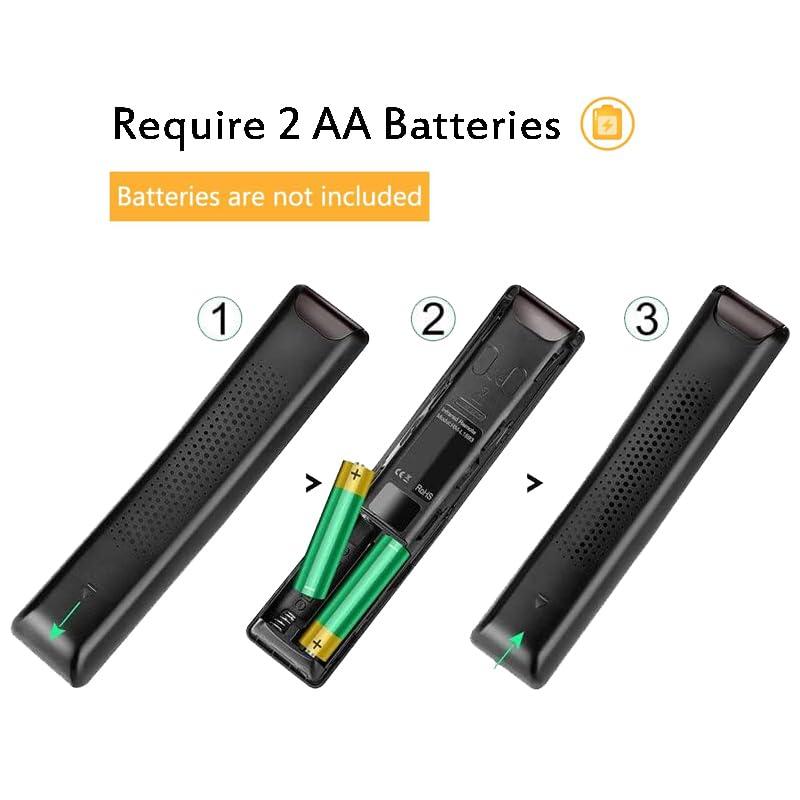 LOTEKOO Universal Remote Replacement for All Samsung TV LED QLED UHD HDR LCD Frame Curved Solar HDTV 4K 8K 3D Smart TVs, Upgrade Infrared for Samsung Remote Control, with Buttons forNetflix, PrimeVideo, WWW