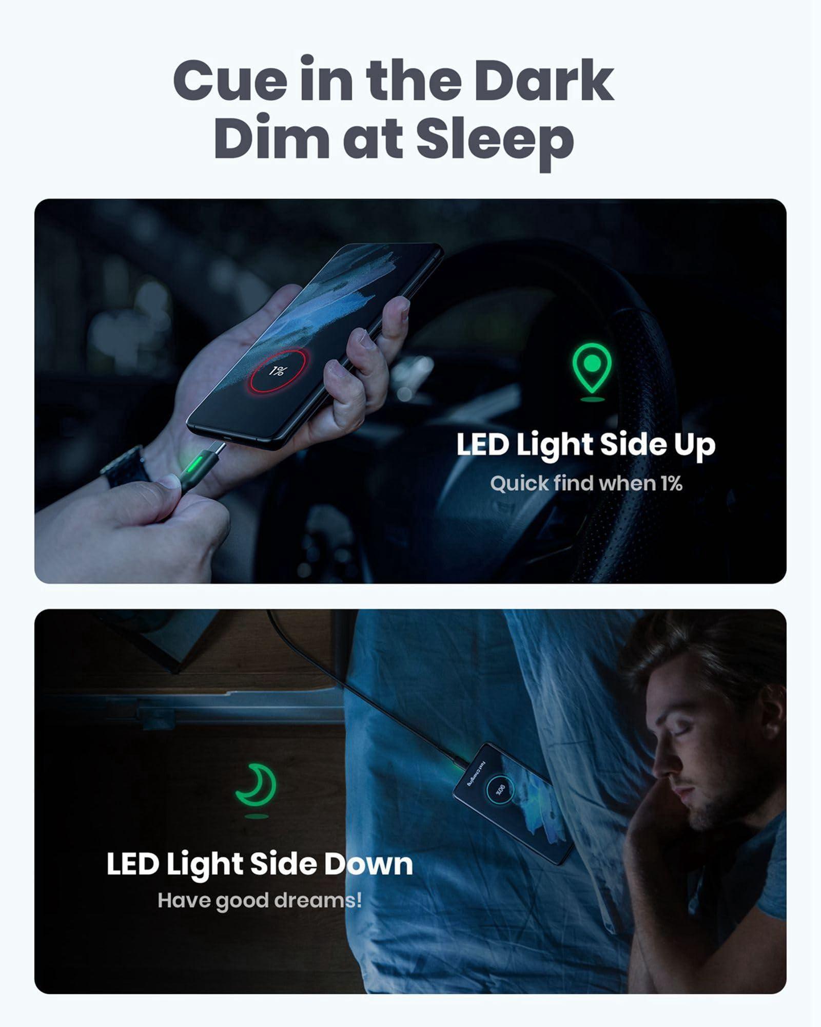 INIU INIU USB to C Cable, 3 Packs [1.6ft+3.3ft+10ft] 3.1A USB A to USB C Fast Charging Cable, Braided Type C Phone Charger Cord for iPhone 16 15 Pro Samsung Galaxy S21 S20 S10 S9 Pixel LG Android