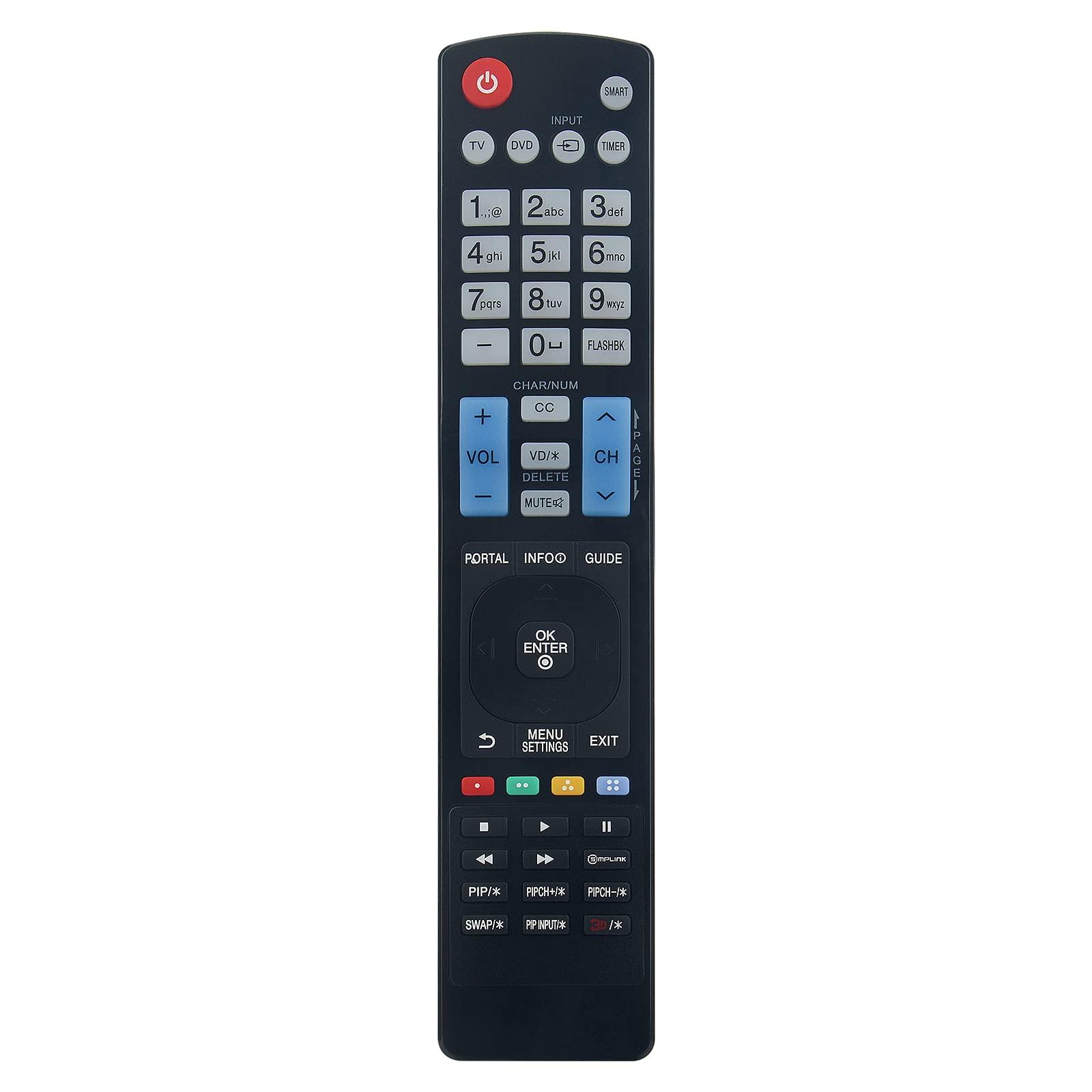 WINFLIKE AKB73755451 WINFLIKE Infrared Remote Control Replace for LG 65UU670H 49UU670H 55LX770H-UA 65LX770H-UA 55LX774H-UA 49UX970H-UA 49UV770H 65UV770H