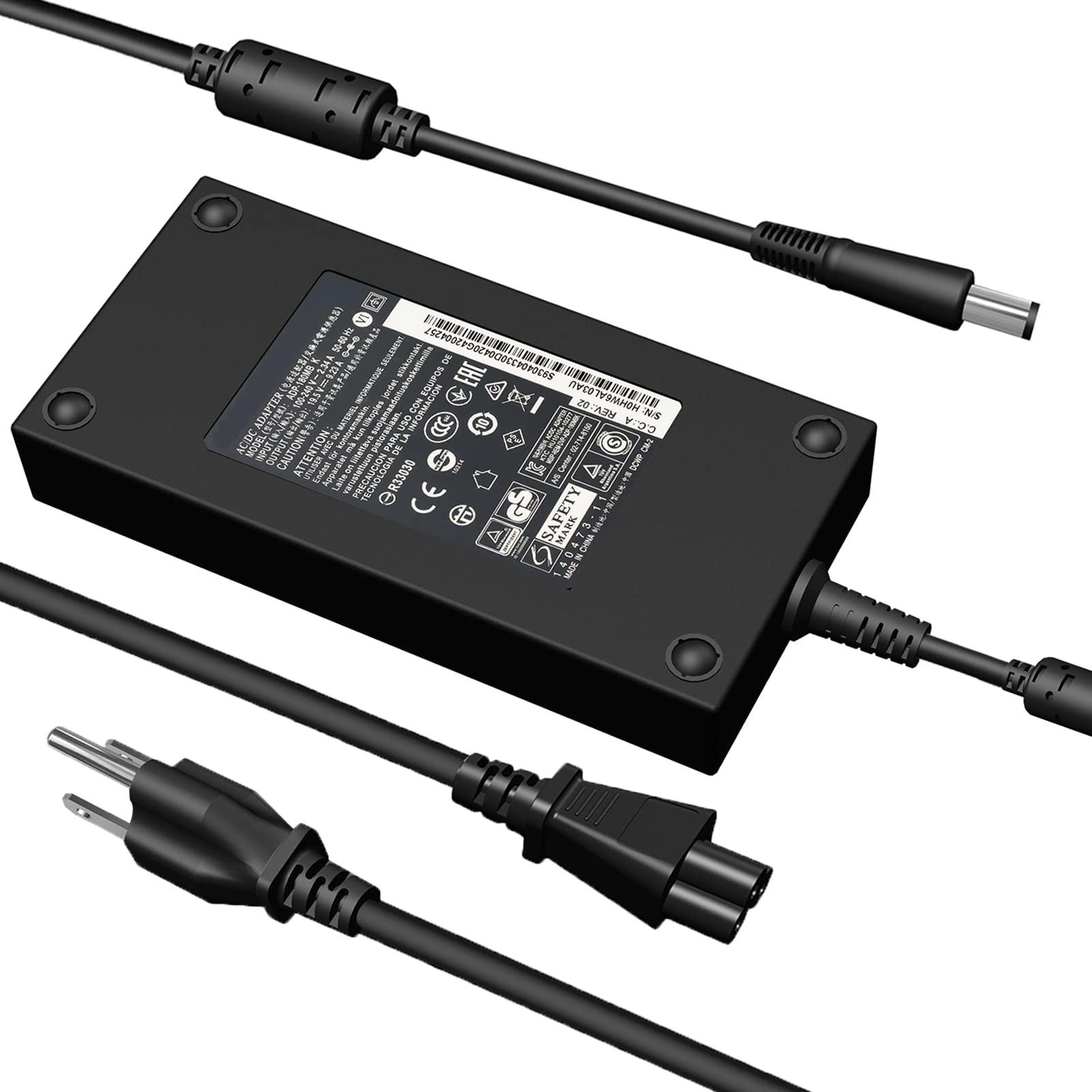 AIWING AIWING 180W AC Charger Compatible with Dell G7 15 17 7588 7590 7790 G5 15 5587 5590 G3 15 17 3579 3779 Laptop Power Adapter Supply Cord (SL195334)