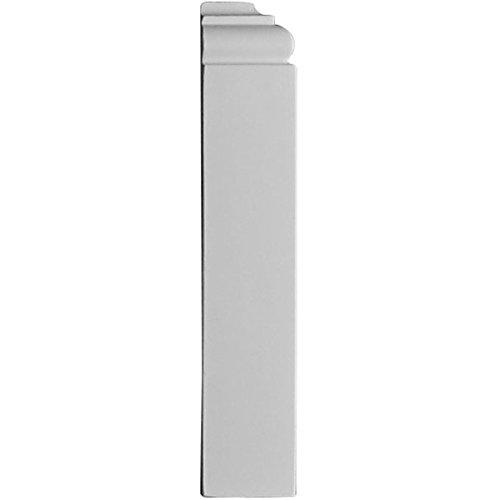 Ekena Millwork Ekena Millwork PB07X10X01TR Traditional Plinth Blocks, 7 3/8\"W x 10 1/4\"H x 1 7/8\"P, Primed
