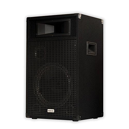 Acoustic Audio by Goldwood Acoustic Audio BR12 Passive 12" Speaker and Stand 3-Way DJ PA Karaoke Band Monitor