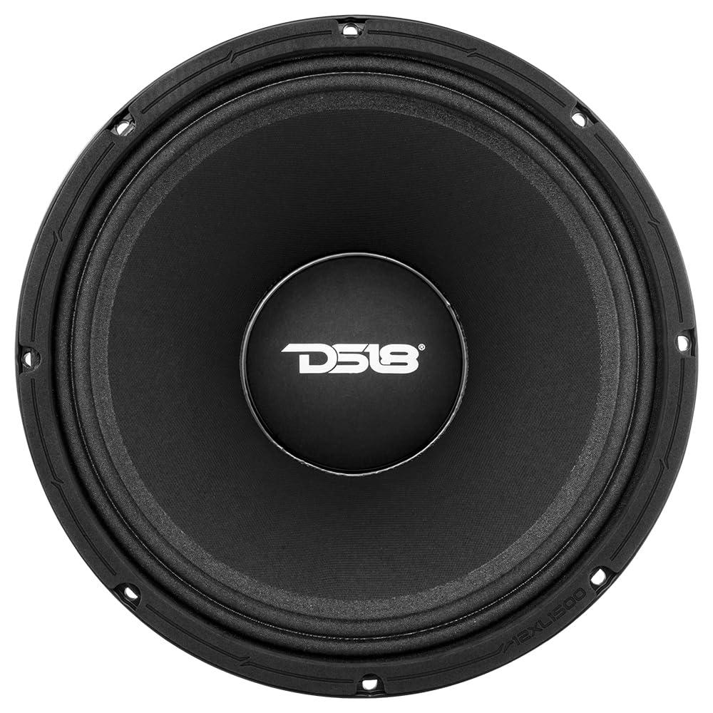 DS18 DS18 12XL1500-4 PRO XL 12" Mid-Range Loudspeaker 750W RMS 4 Ohm Midrange Speaker with Dual Forced Hyper-Venting System (2 Layers in/Out) Great for High-Performance Audio Applications